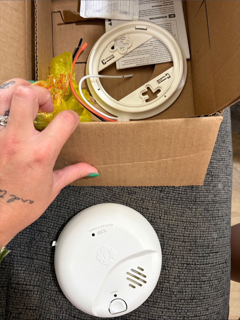 Smoke & CO Alarm - White